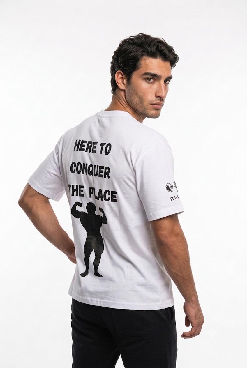TSHIRT OVERSIZE "PERFORMANCE WHITE"