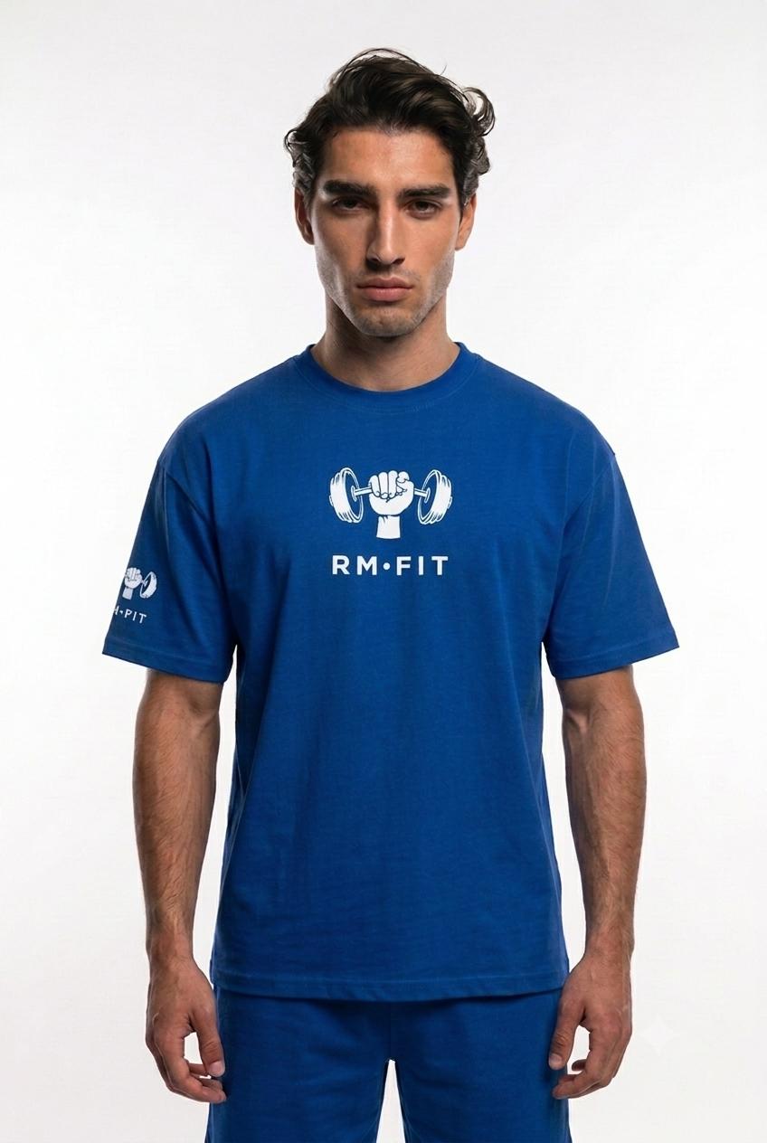 TSHIRT OVERSIZE "ATHLETIC BLUE"