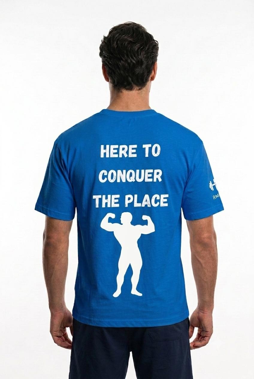 TSHIRT OVERSIZE "ATHLETIC BLUE"