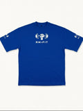 TSHIRT OVERSIZE EN BLEU